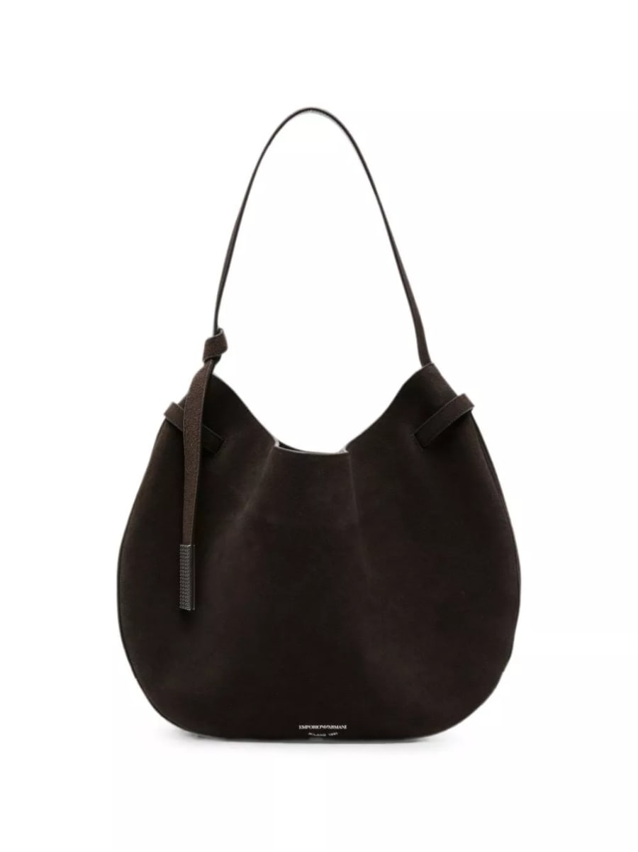 Emporio Armani Borsa hobo in pelle