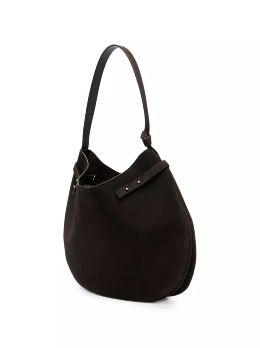 Emporio Armani Borsa hobo in pelle, view 5