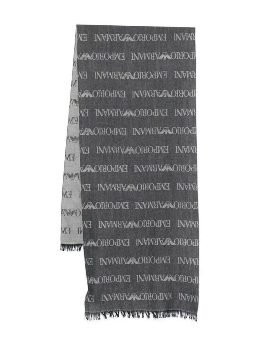 Emporio Armani Sciarpa in misto lana