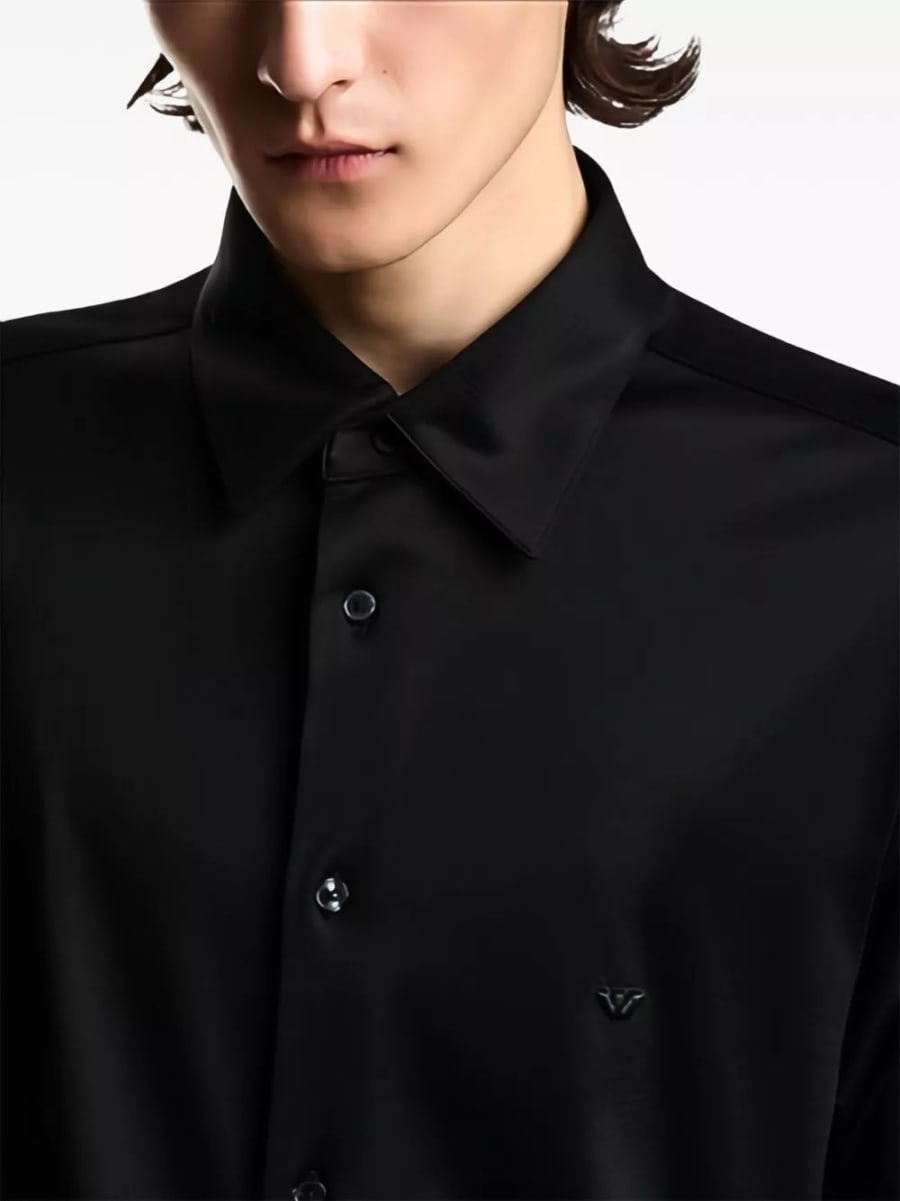 Emporio Armani Camicia in cotone, view 5