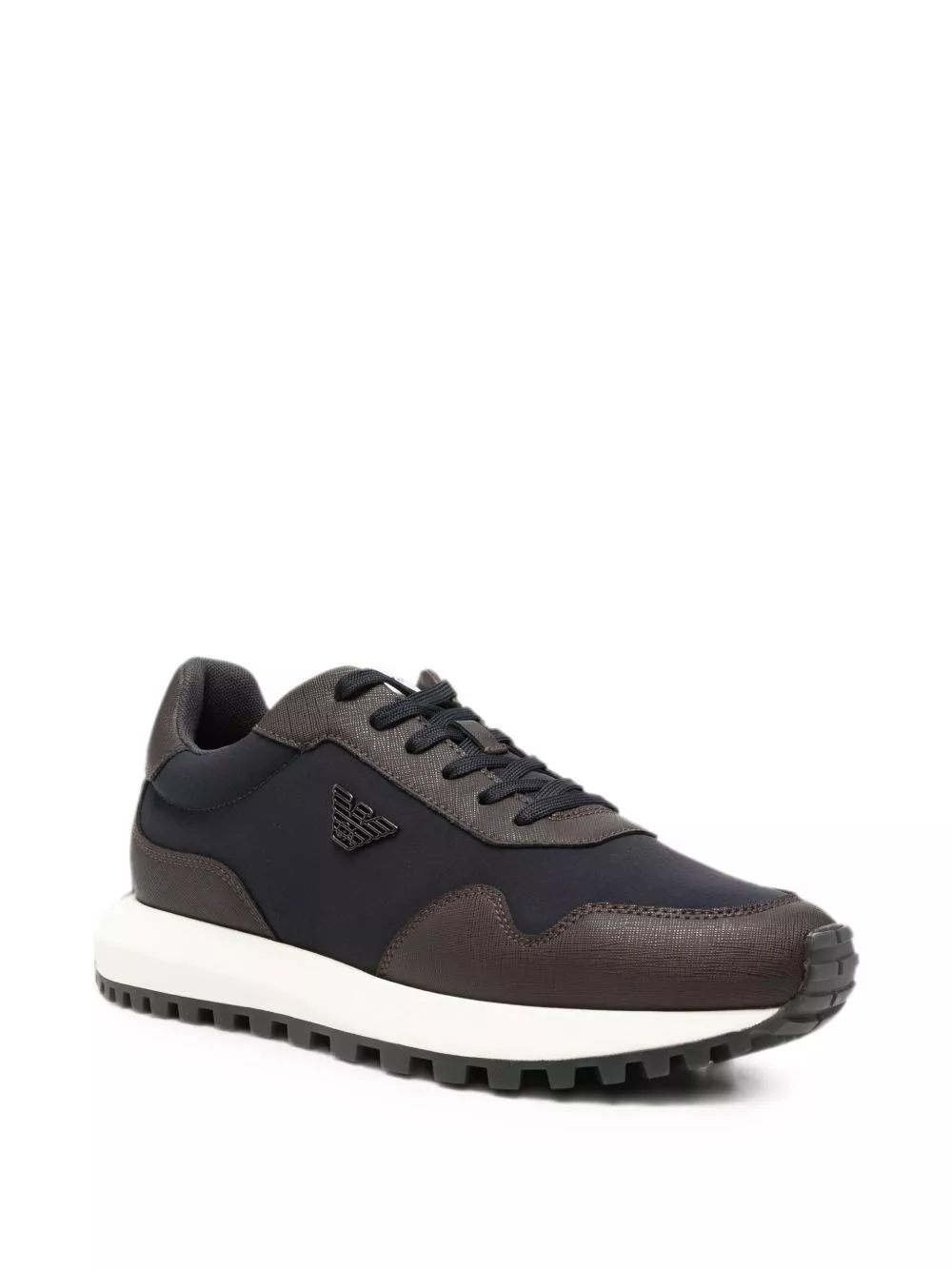 Emporio Armani sneakers logo, view 2