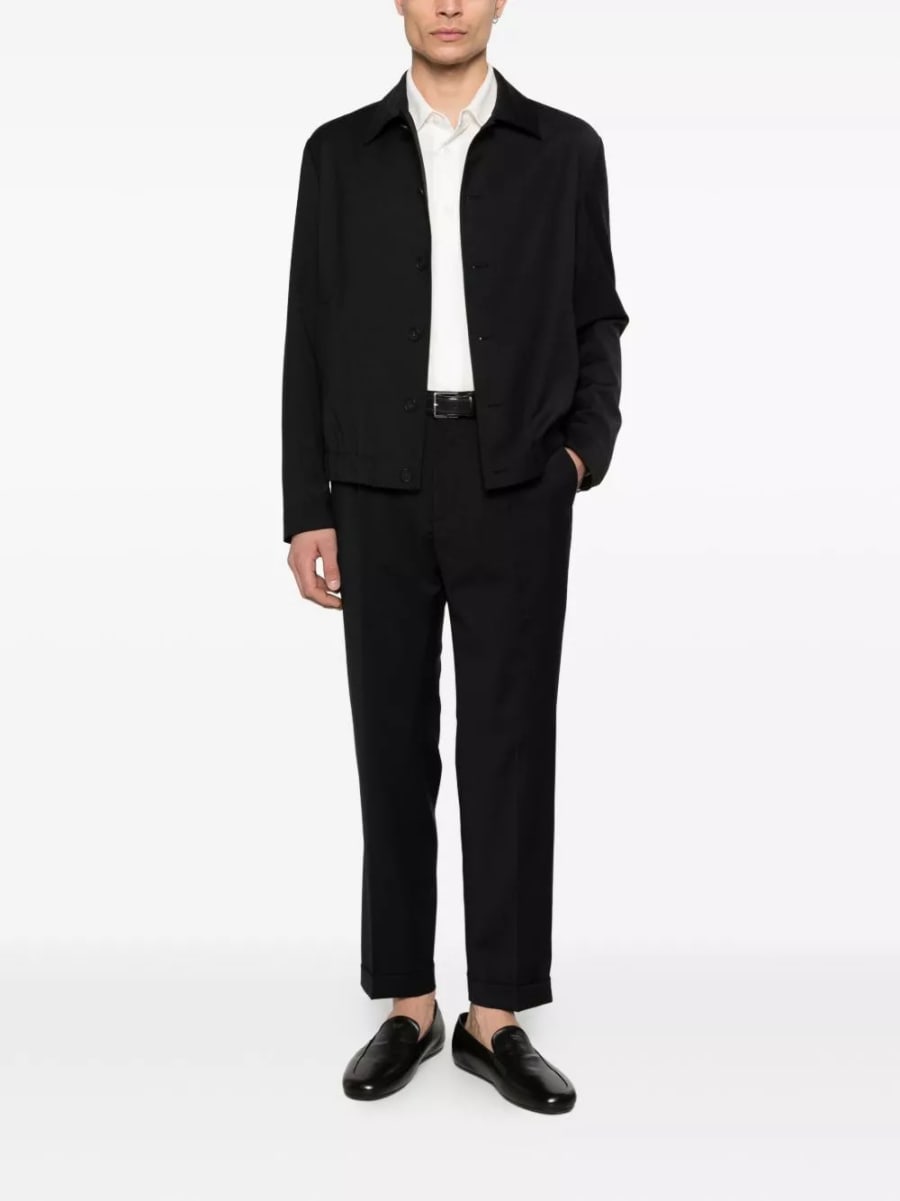Emporio Armani Camicia in misto cotone, view 2