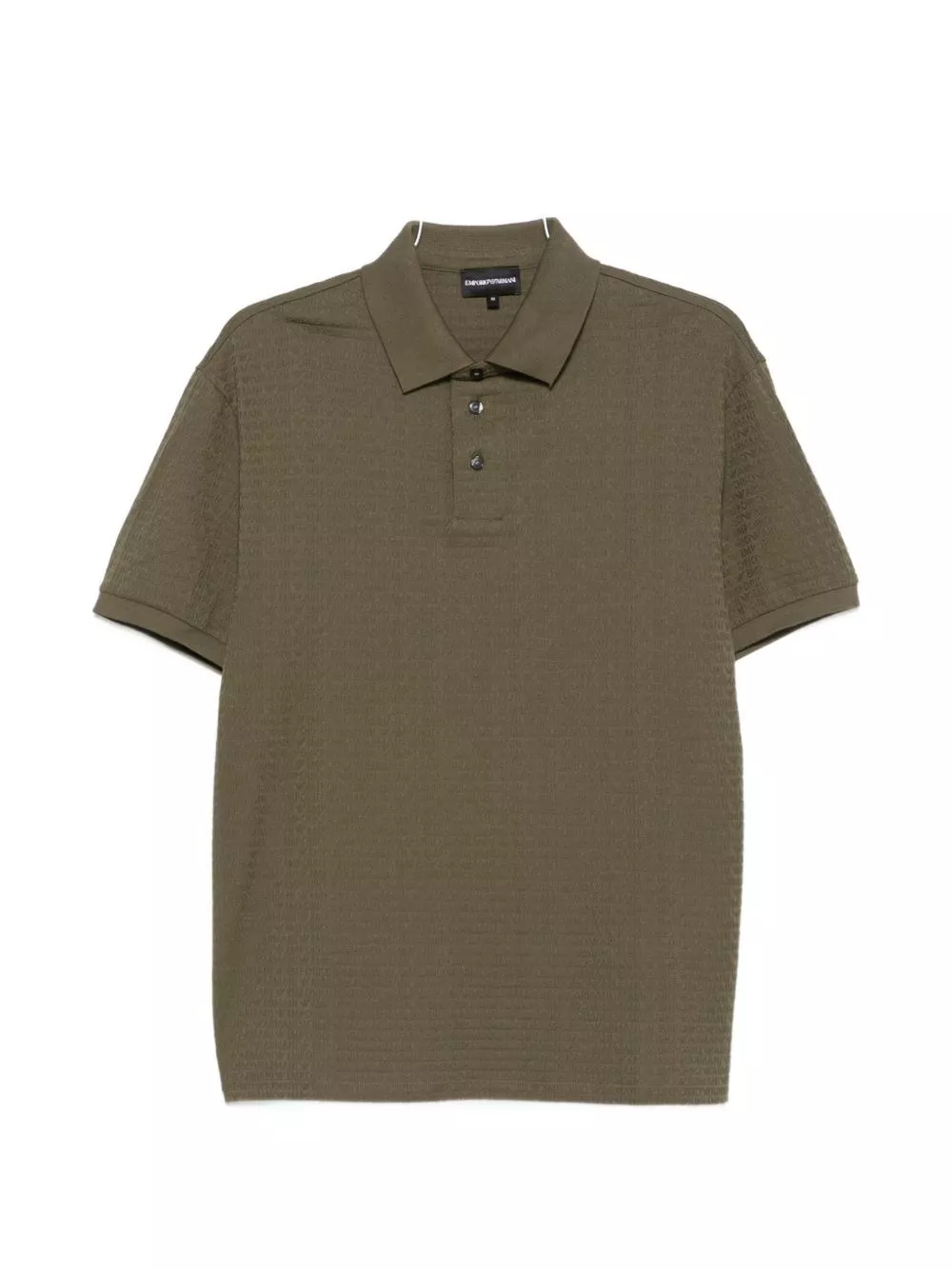 Emporio Armani logo la polo in cotone