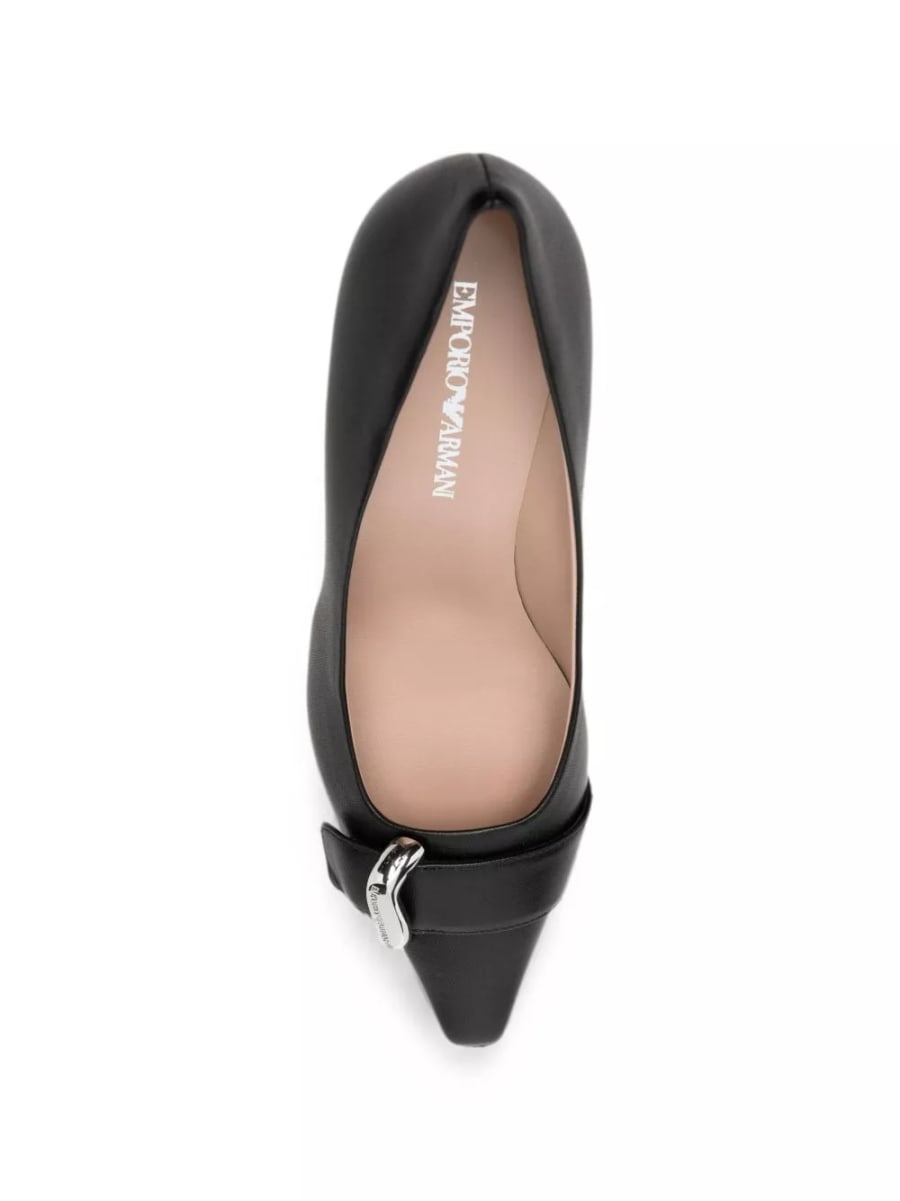 Emporio Armani Pumps in pelle, view 4