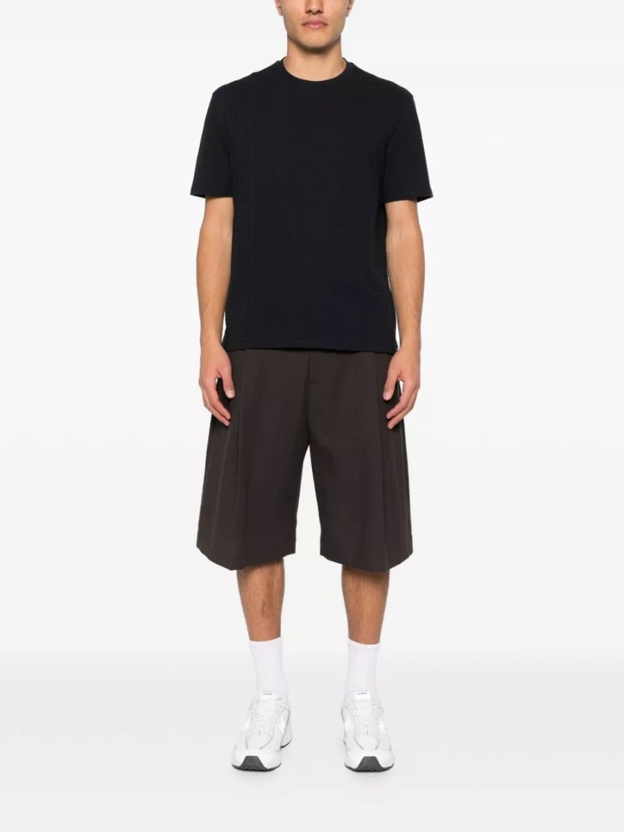 Emporio Armani T-shirt in cotone logo, view 3