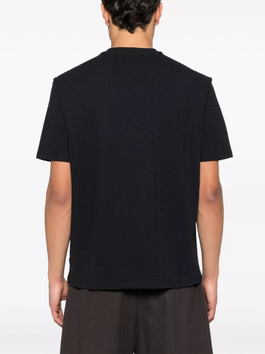 Emporio Armani T-shirt in cotone logo, view 5