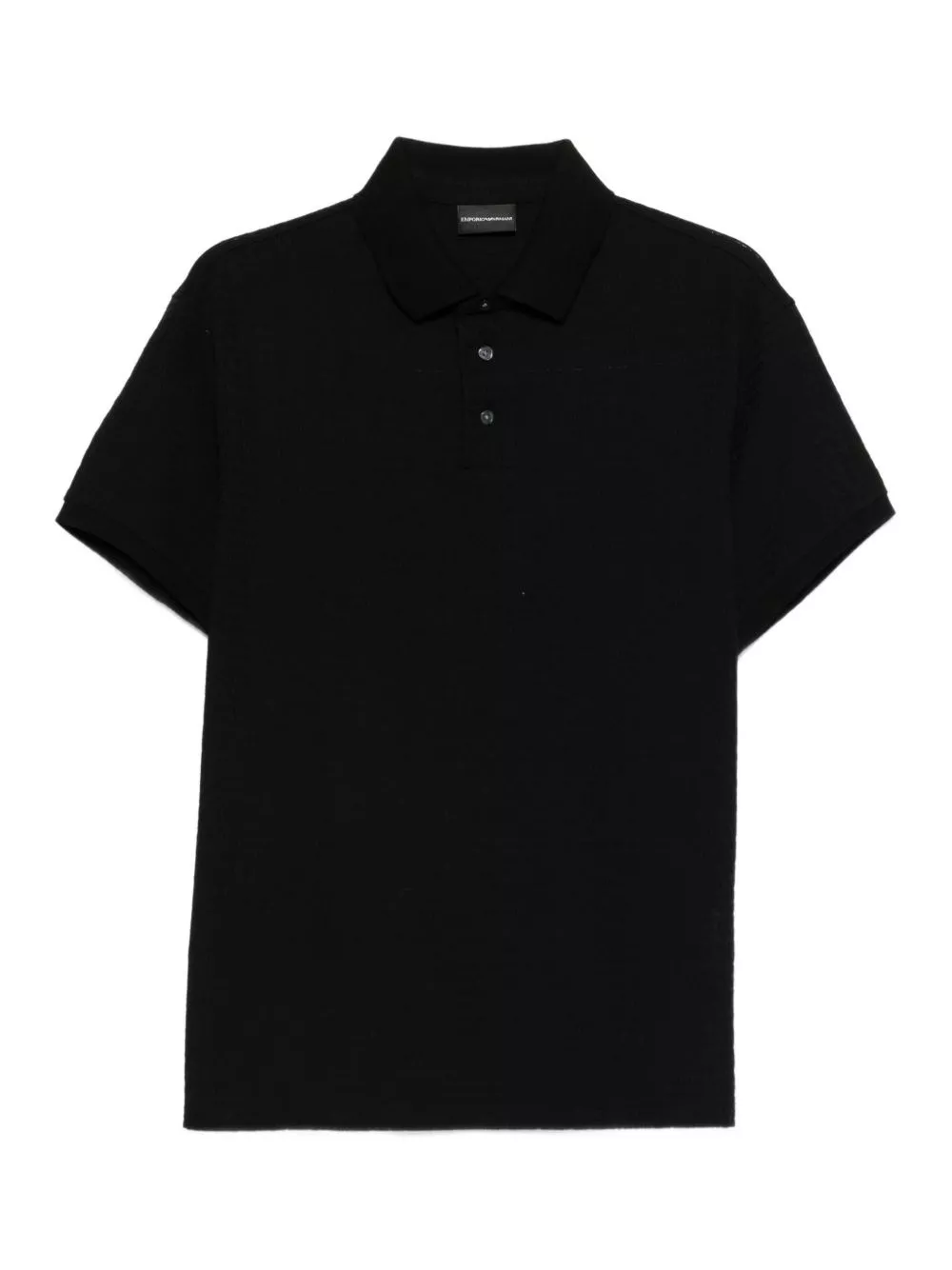 Emporio Armani la polo in cotone con logo