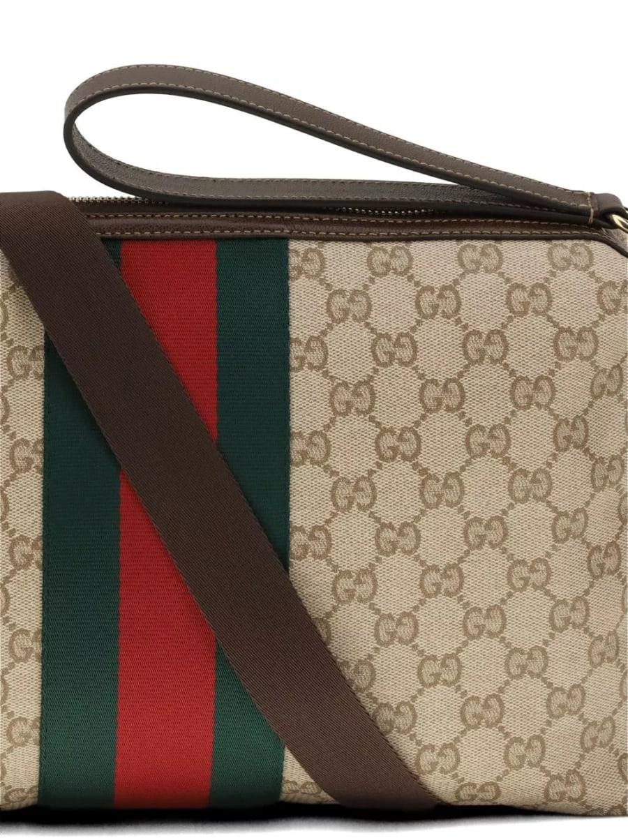 Gucci Borsa a spalla GG Web, view 3