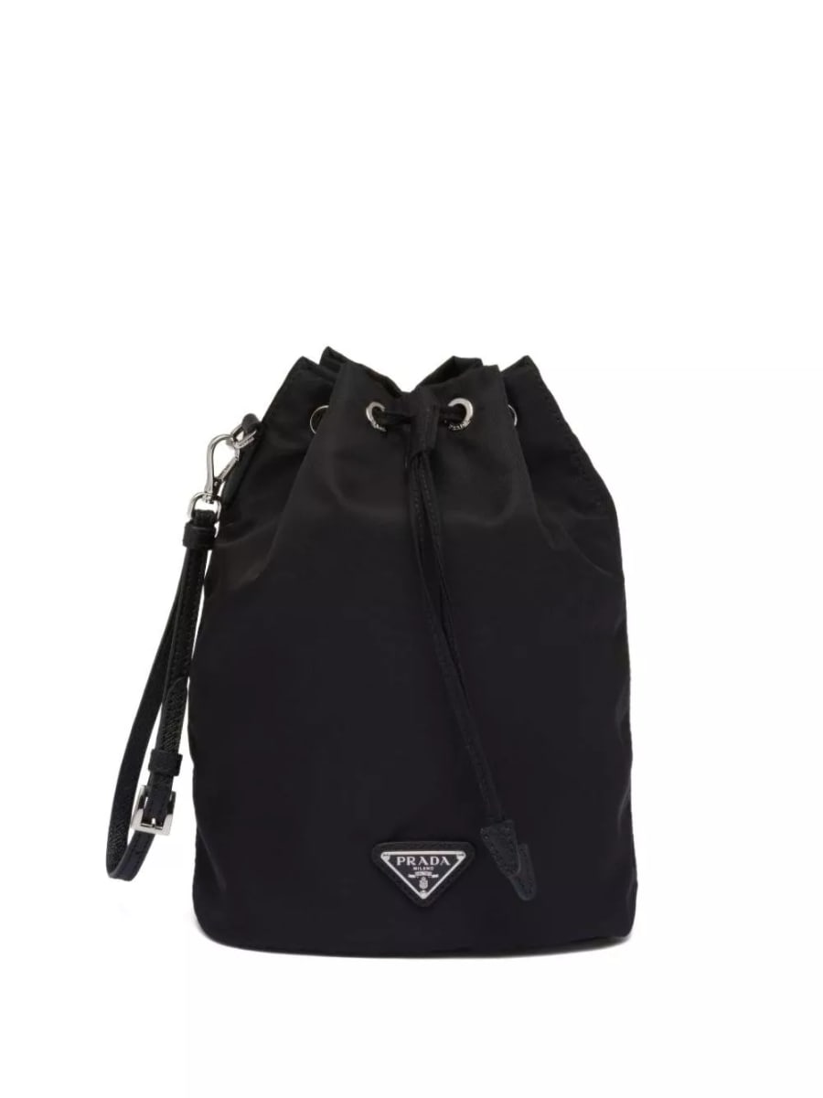 Prada Borsa a secchiello mini Re-Nylon