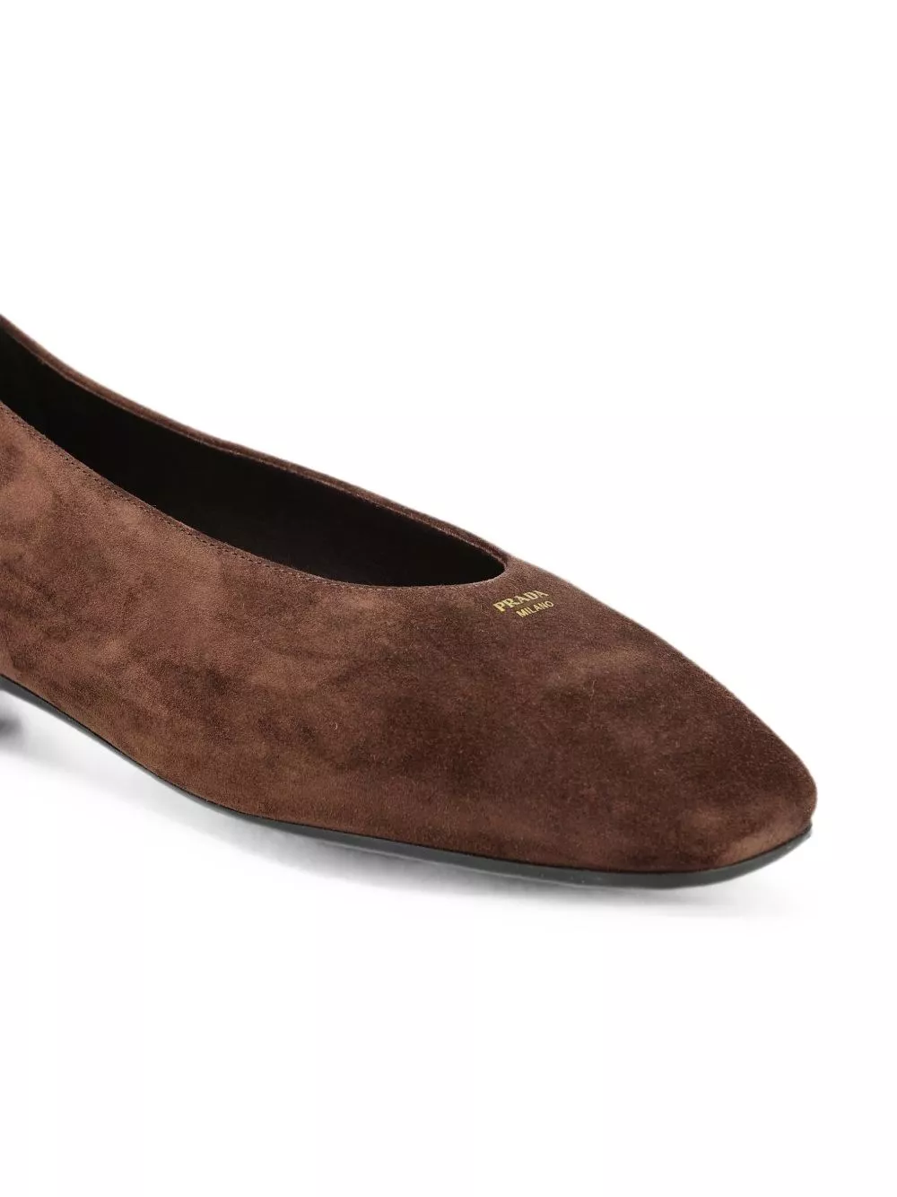 Prada Ballerine in pelle scamosciata, view 2