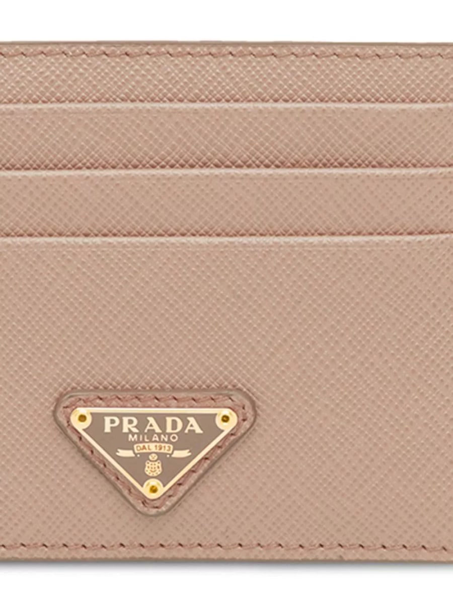 Prada Portafoglio in pelle per carte di credito, view 3