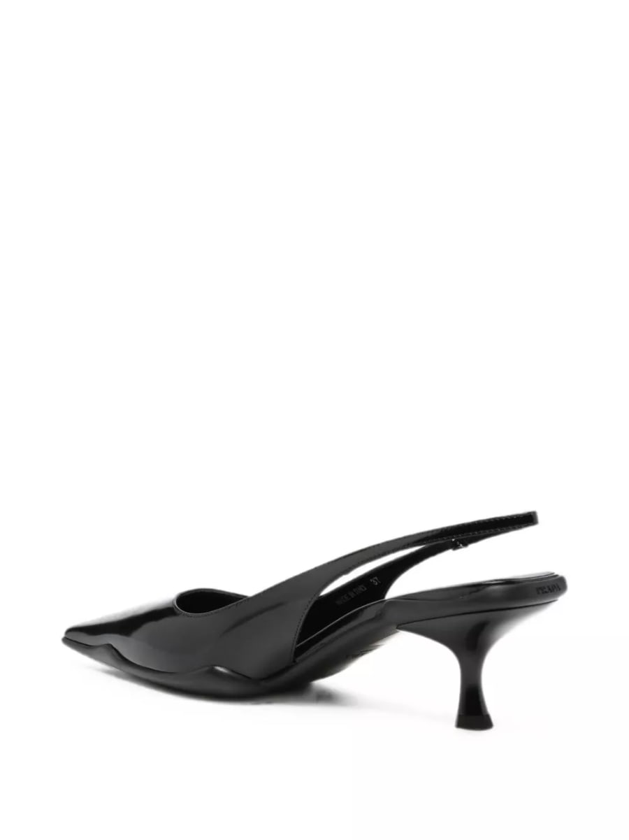 Prada Pumps slingback in pelle, view 2
