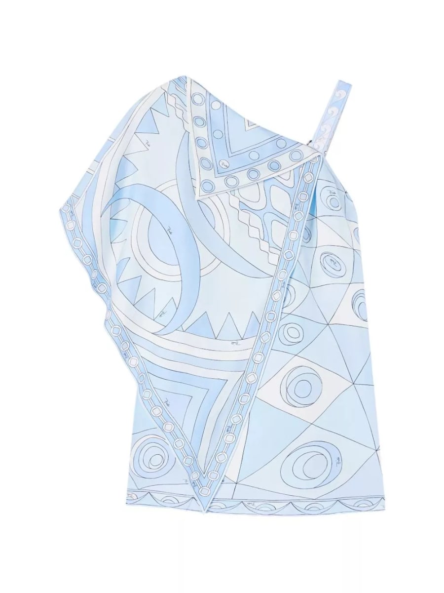 Pucci Abito mini in seta stampata