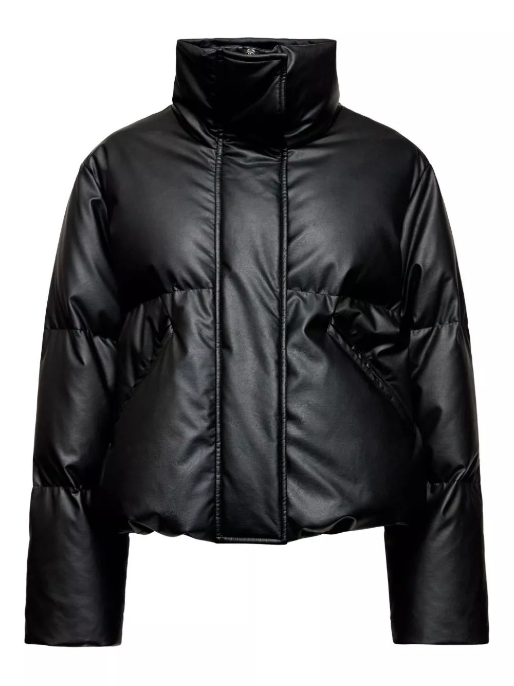 MM6 Maison Margiela Giacca corta in nylon imbottita