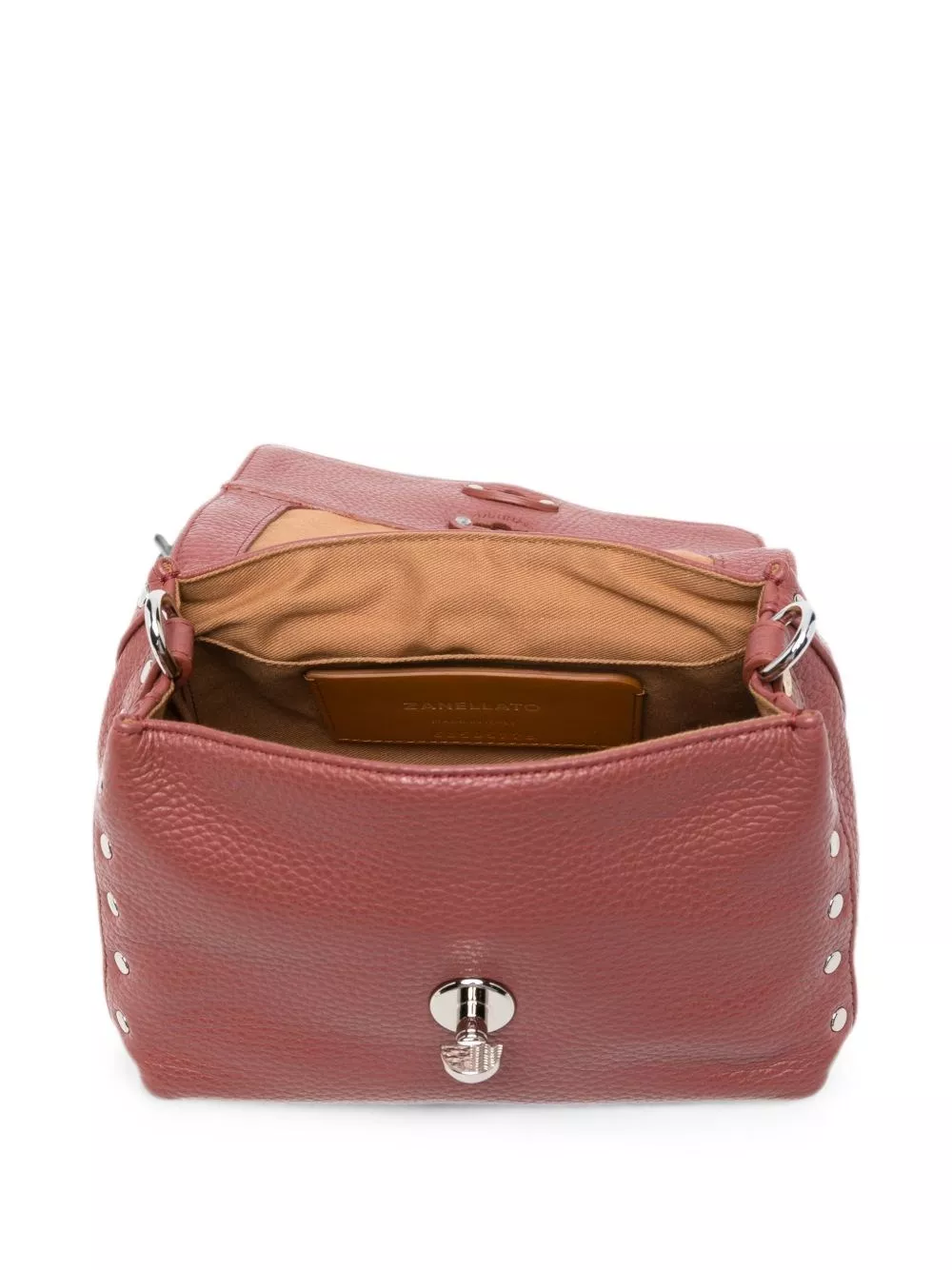 Zanellato Borsa a mano in pelle baby Postina Daily, view 2