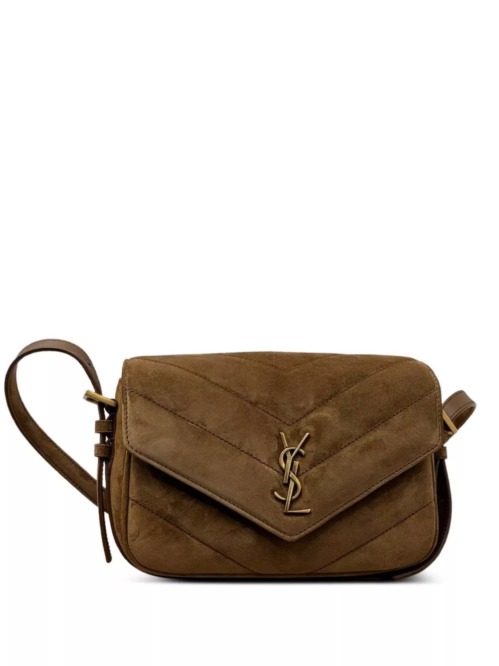 Saint Laurent Borsa a tracolla in pelle scamosciata LouLou Toy