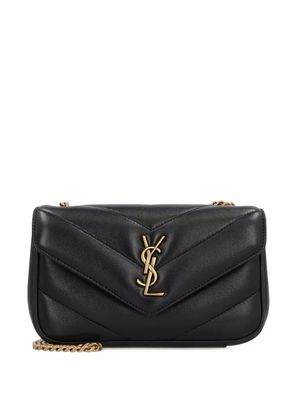 Saint Laurent Borsa a spalla mini LouLou in pelle