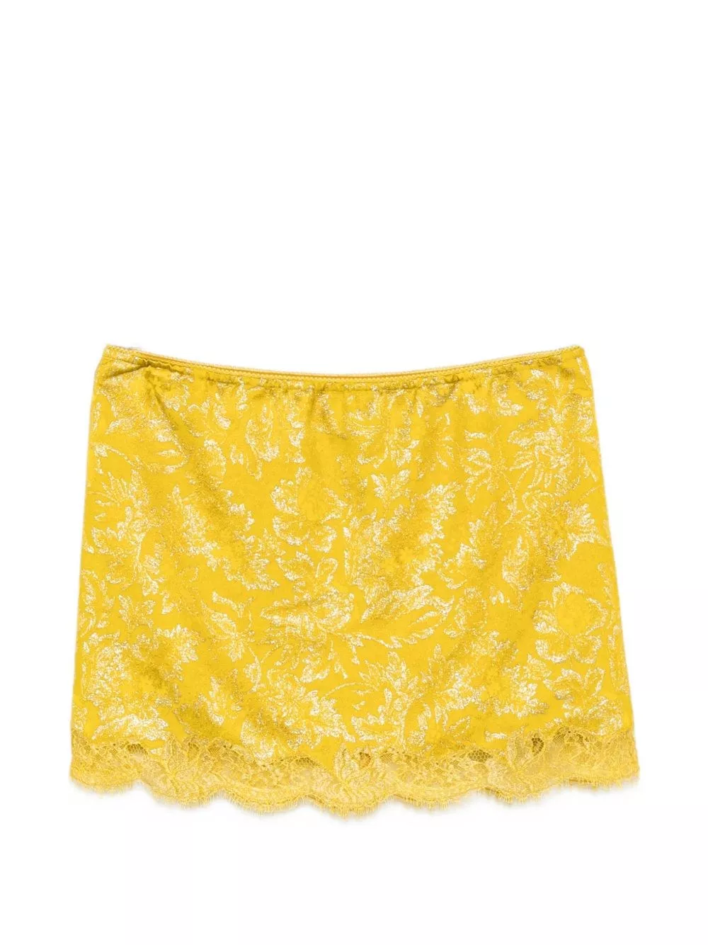 Saint Laurent Gonna mini con lacci