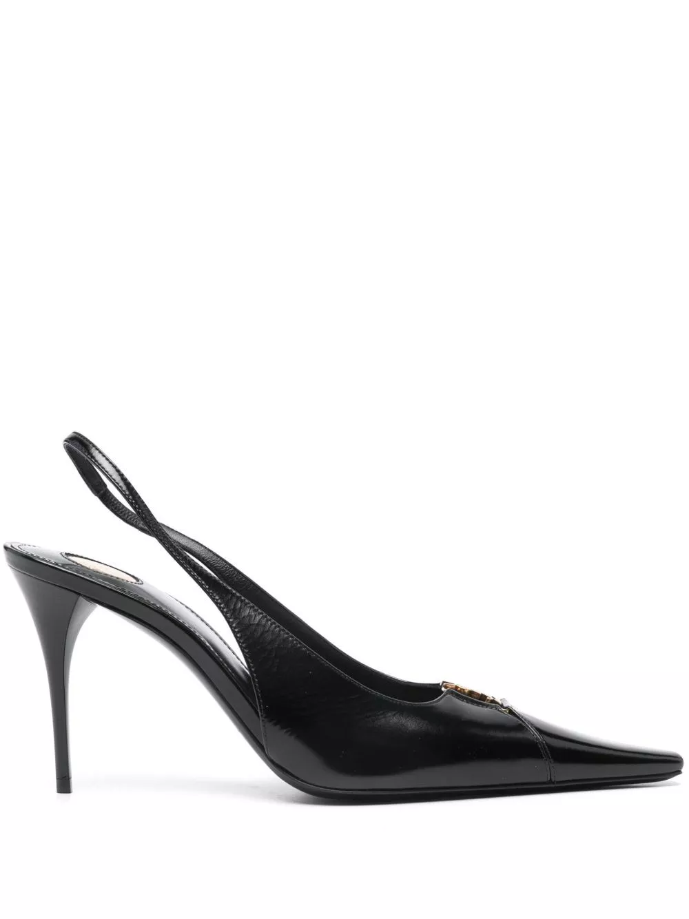 Saint Laurent Babylone calzature slingback in pelle