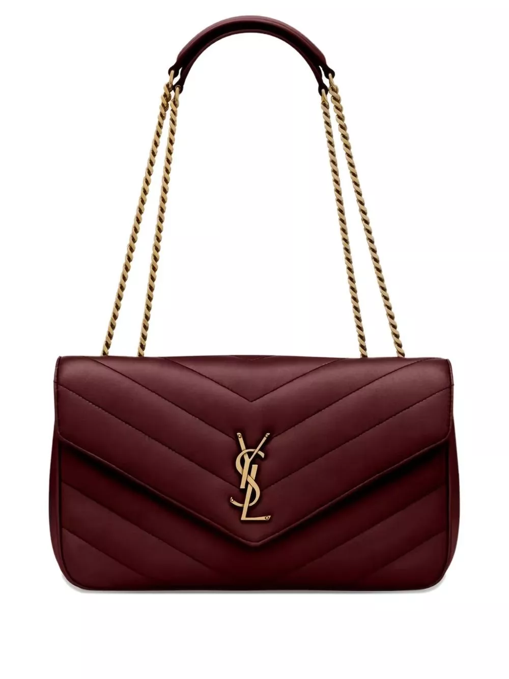 Saint Laurent Borsa a spalla LouLou media in pelle