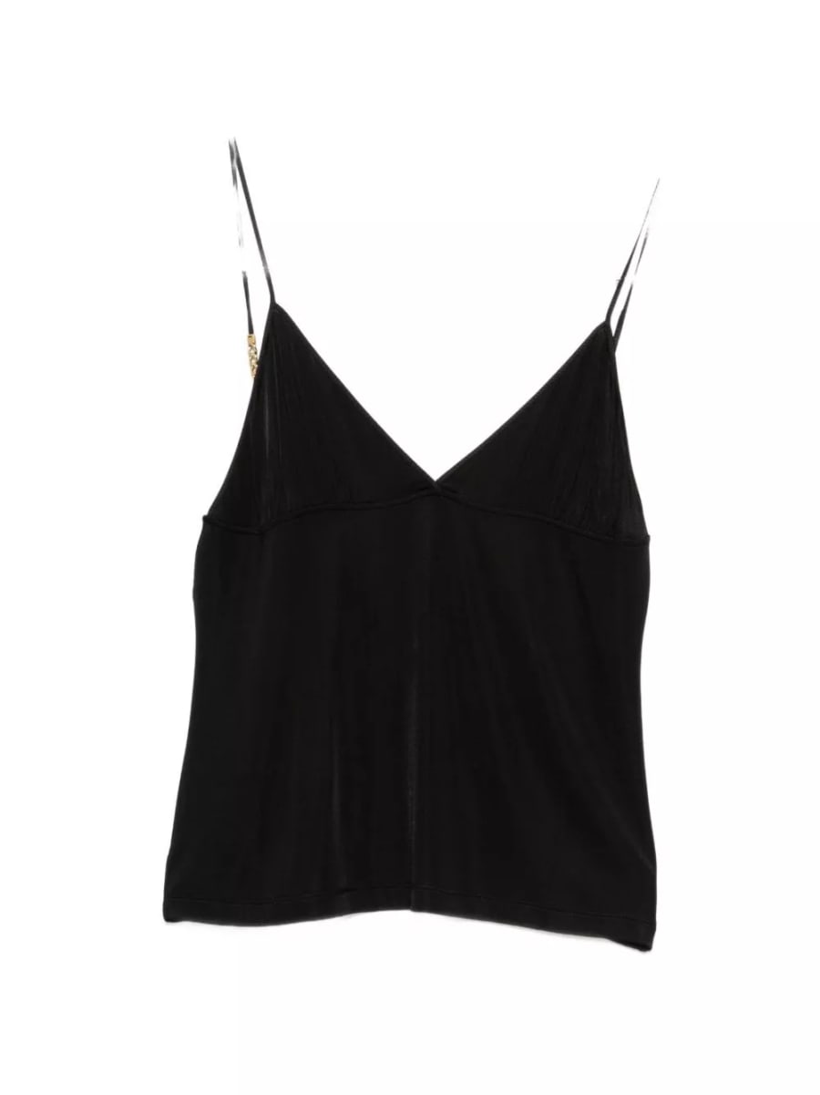 Saint Laurent Top a scollo a V Saint