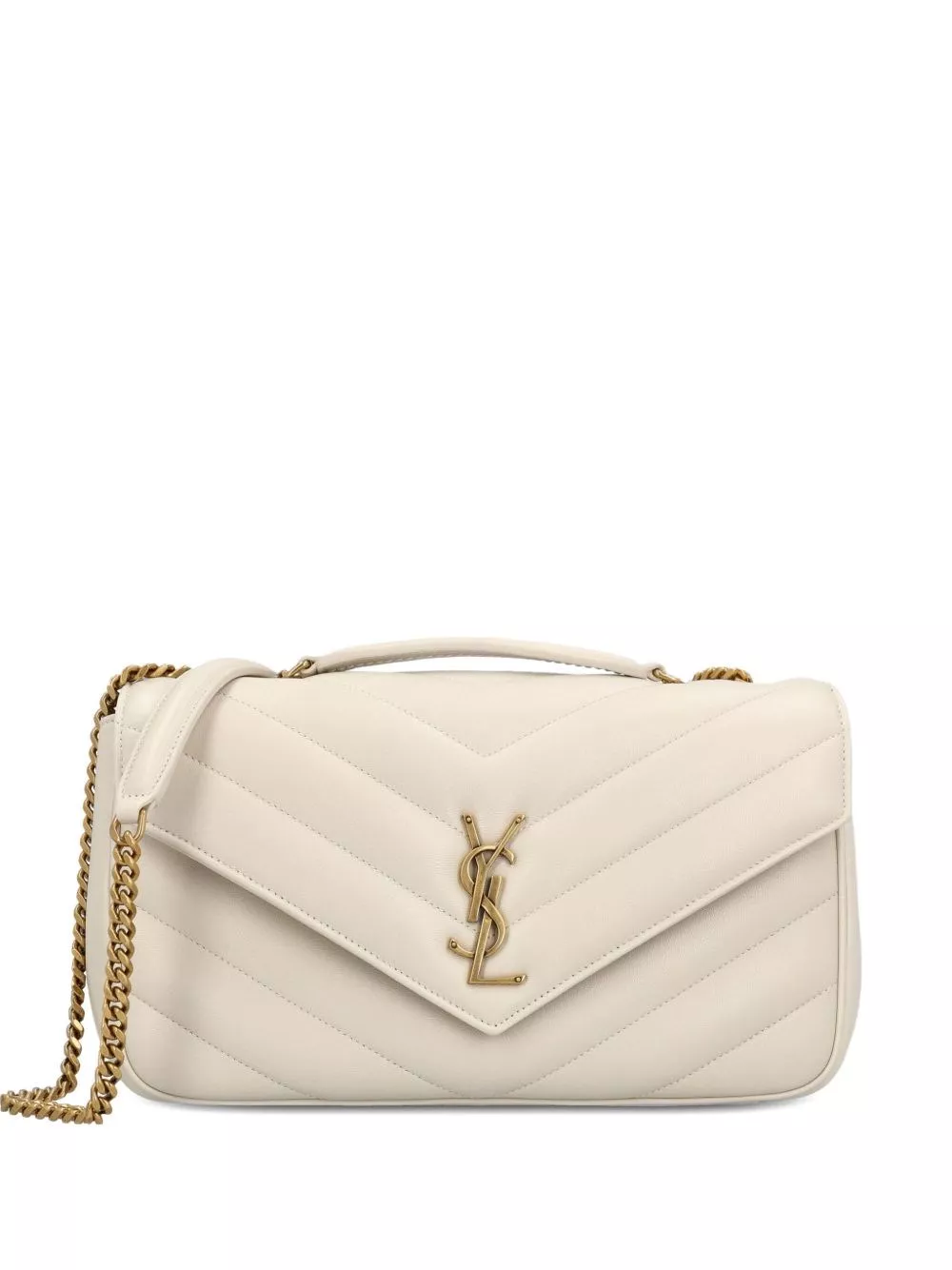 Saint Laurent Borsa a spalla LouLou media in pelle