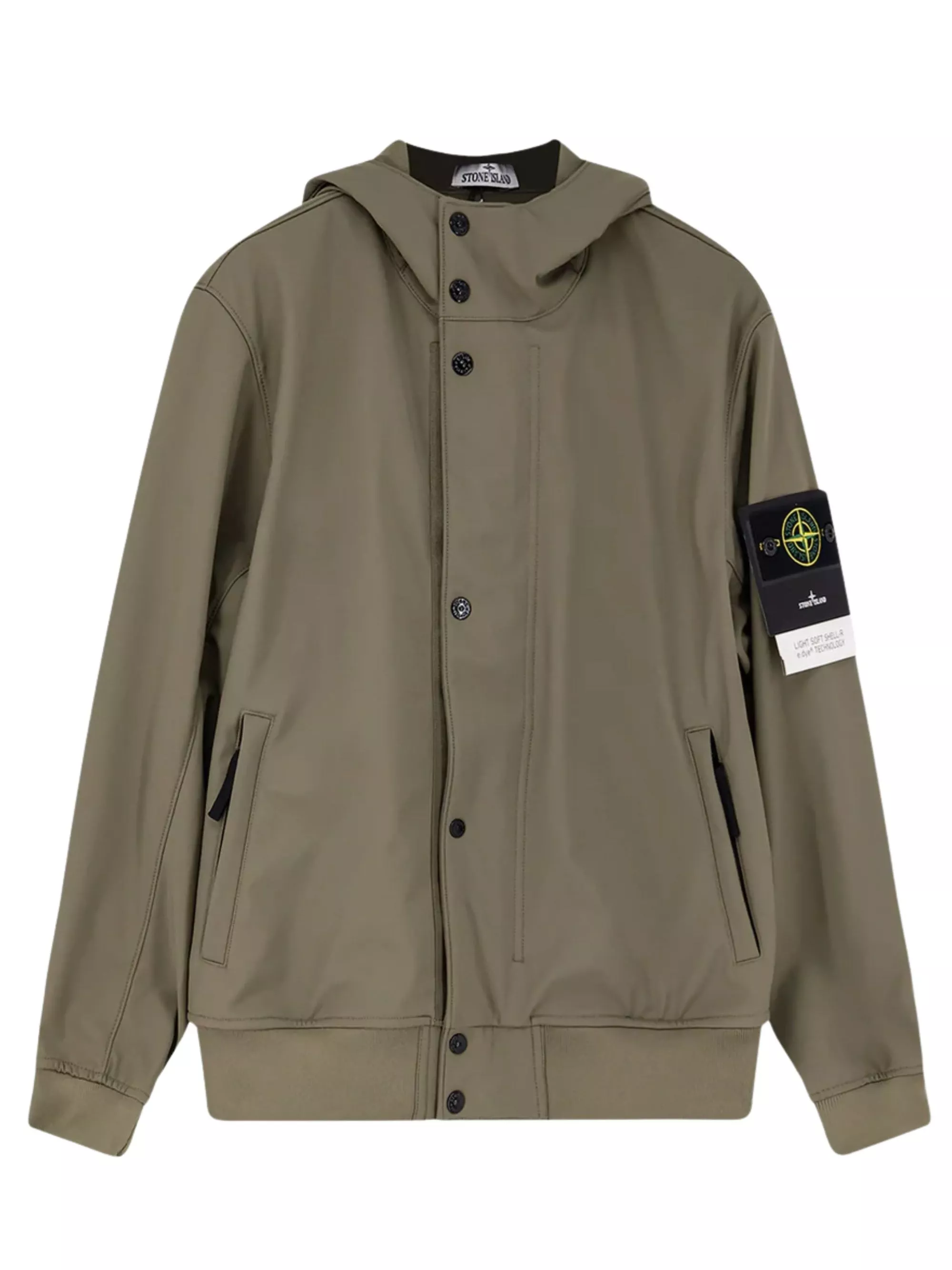 Stone Island Giacca blouson con cappuccio