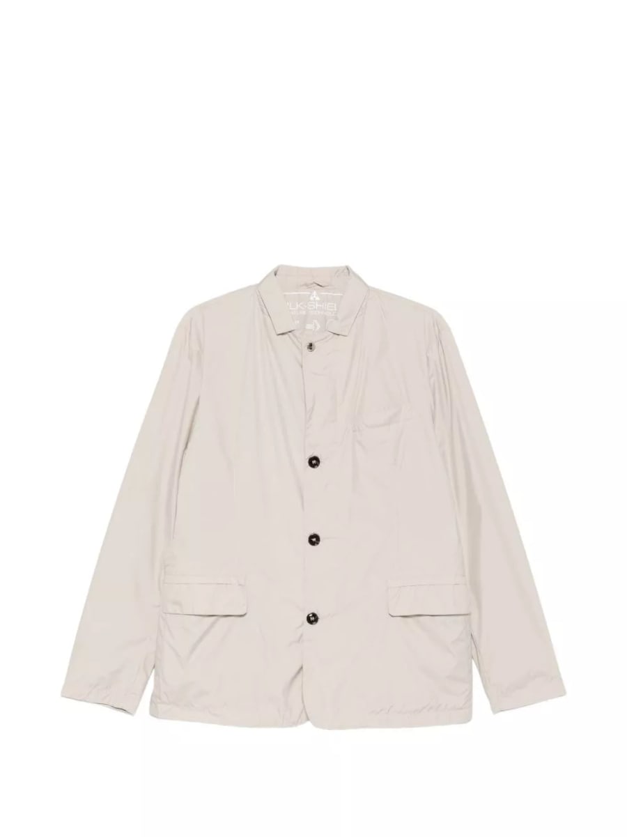 Heskimo Camicia overshirt con logo