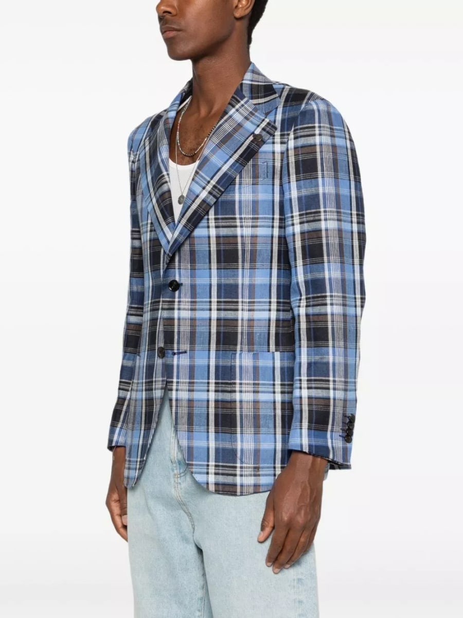 Gabriele pasini Blazer a quadri, view 4