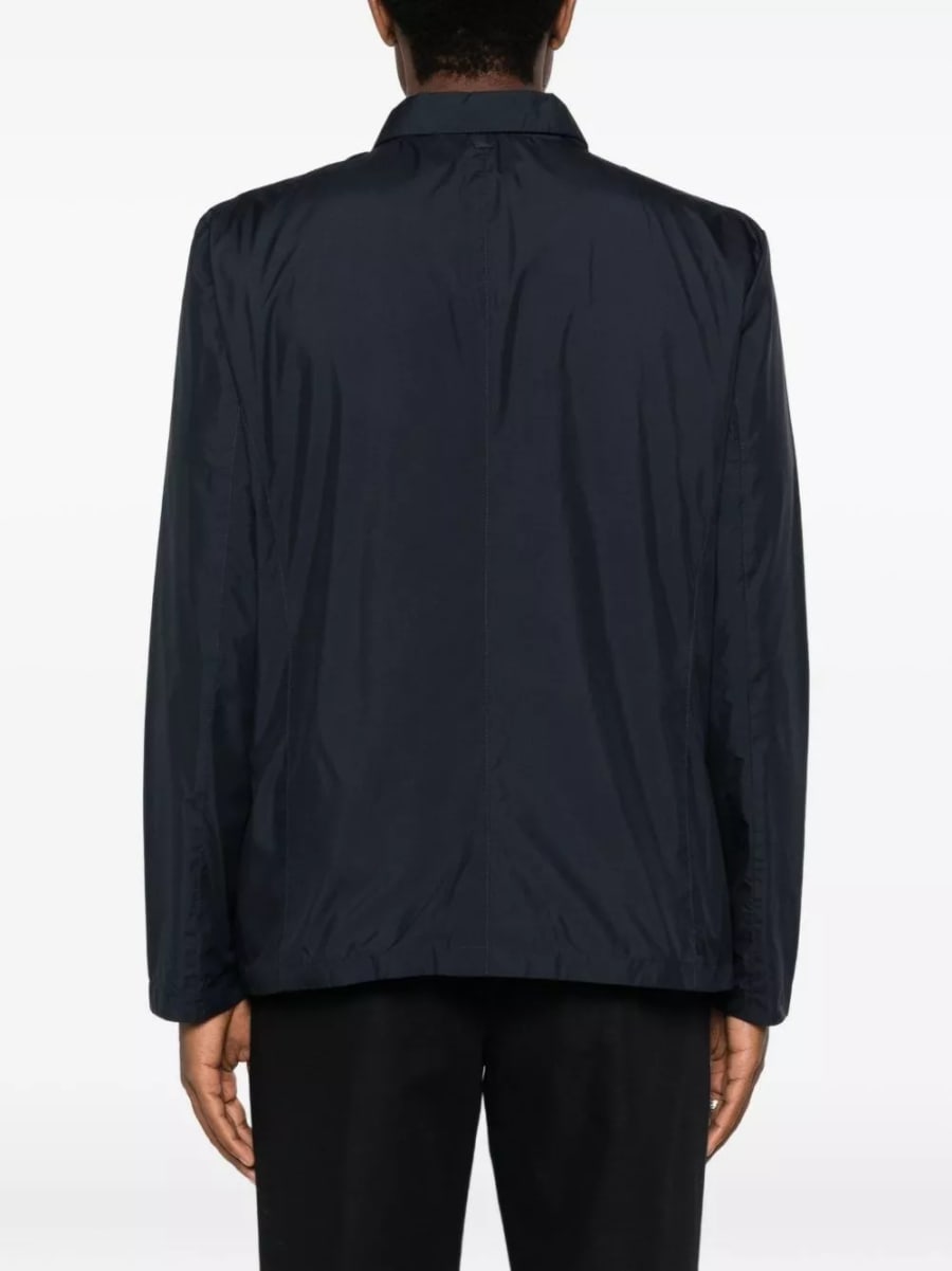 Heskimo Camicia overshirt con logo, view 2