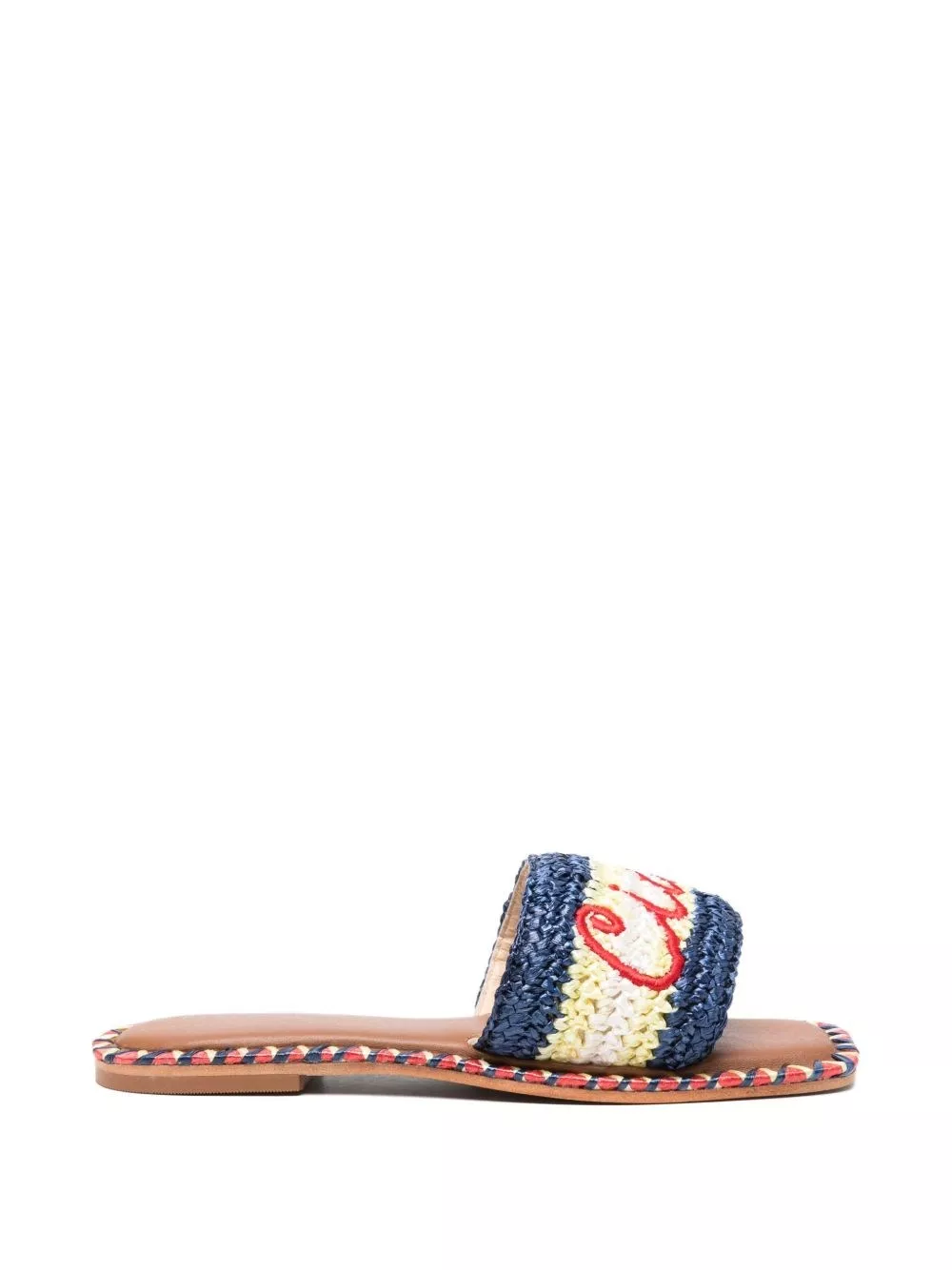Giada benincasa Slipper in rafia