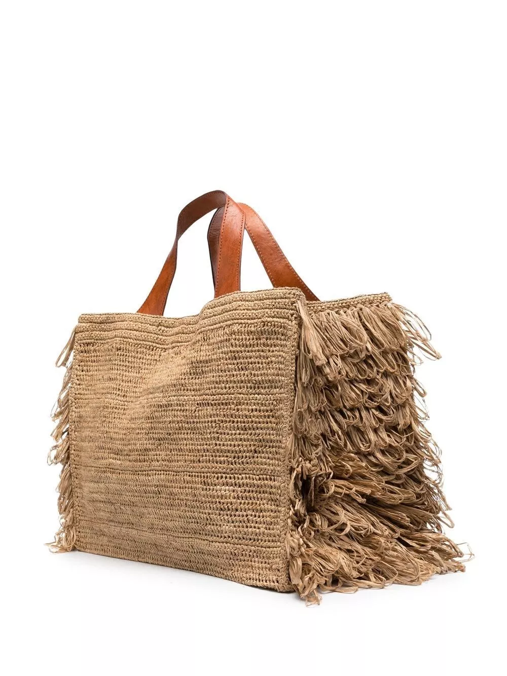 Ibeliv Borsa tote in rafia Onja, view 2