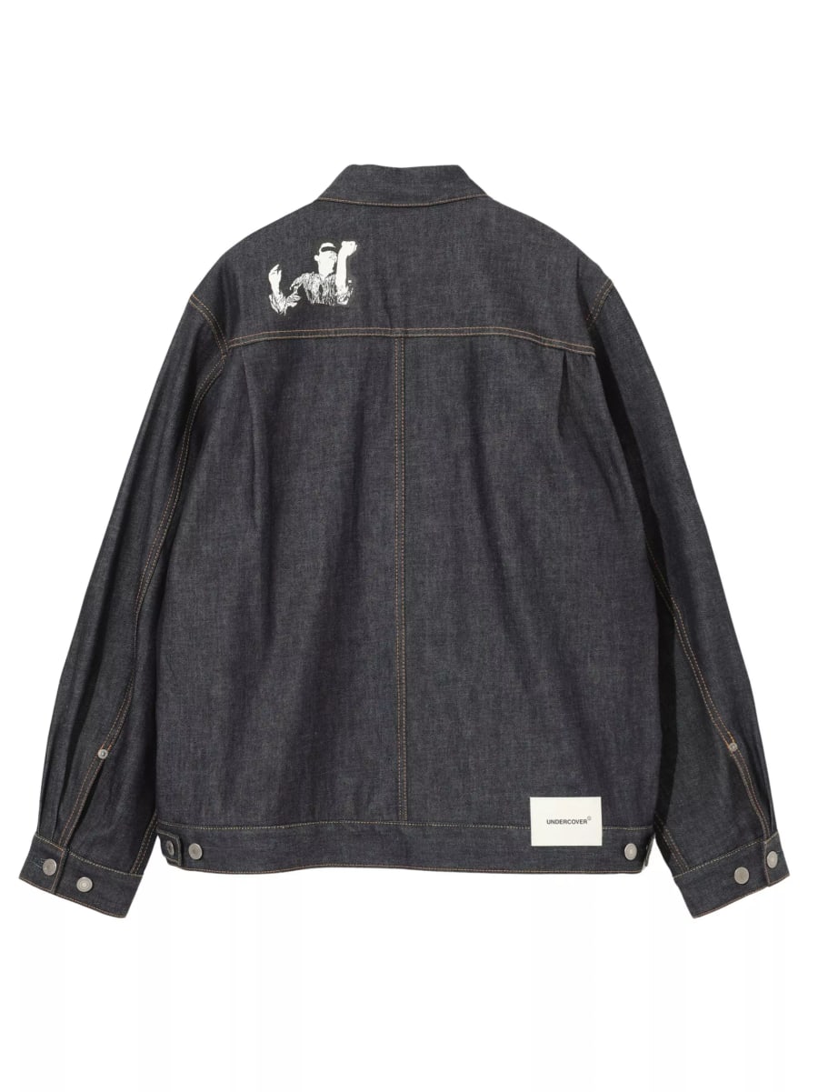 Undercover Camicia in denim, view 2
