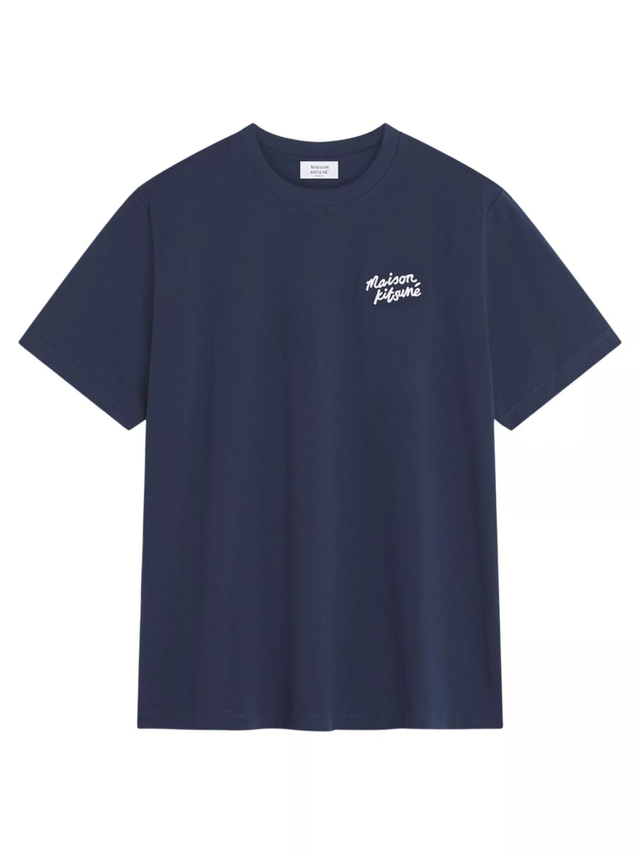 Maison kitsune' T-shirt con logo