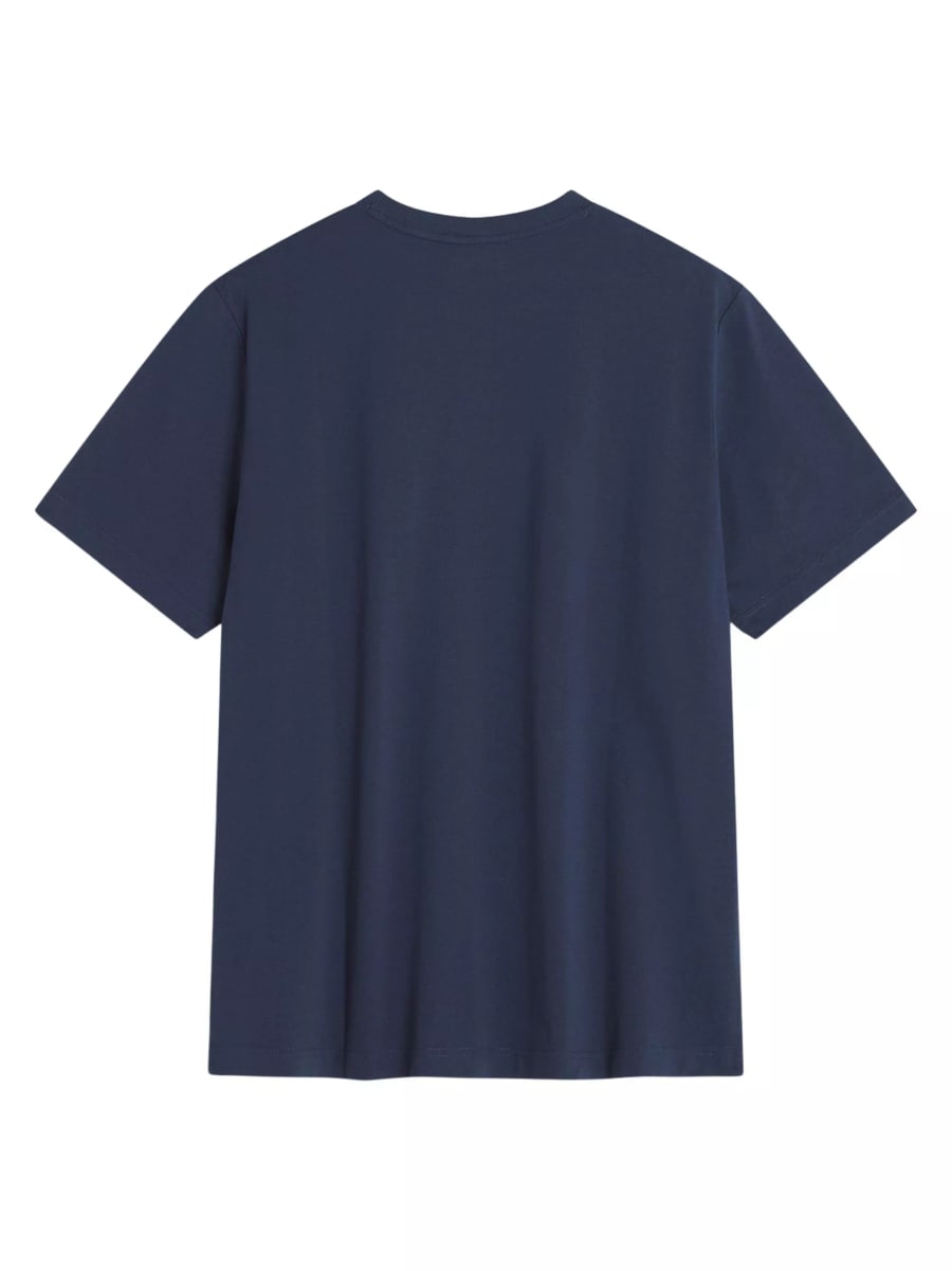 Maison kitsune' T-shirt con logo, view 2