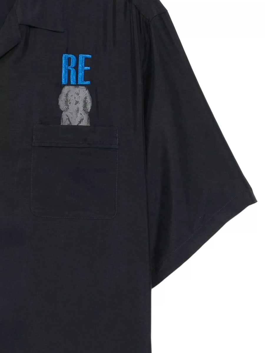 Undercover Camicia con ricamo, view 3