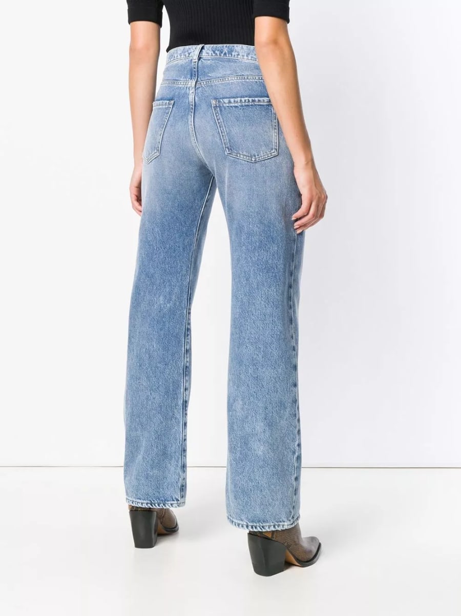 Maison Margiela Jeans in denim di cotone, view 2