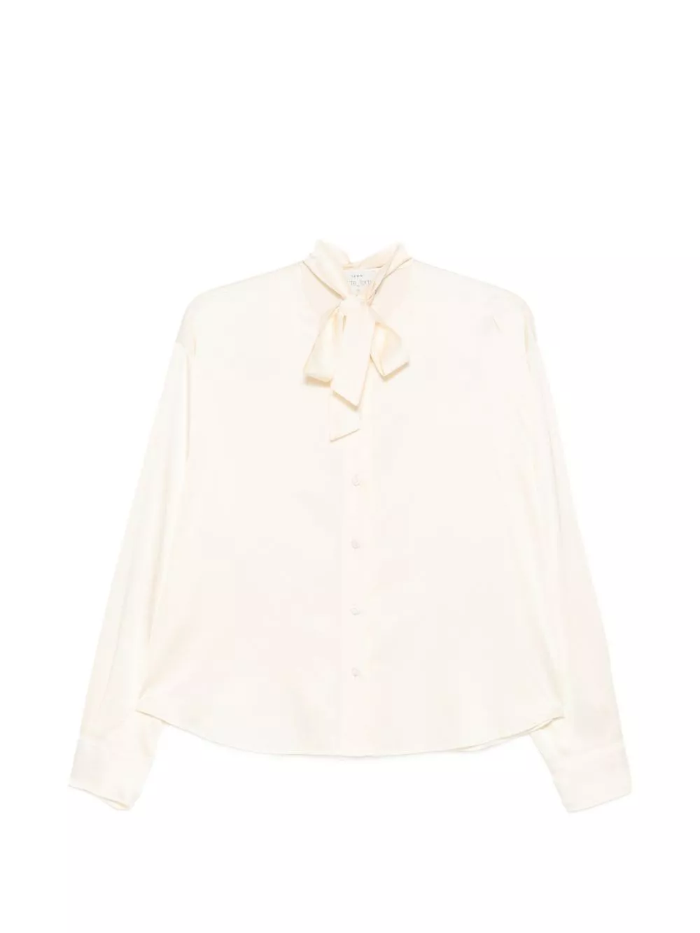 Forte_Forte Camicia con papillon in seta