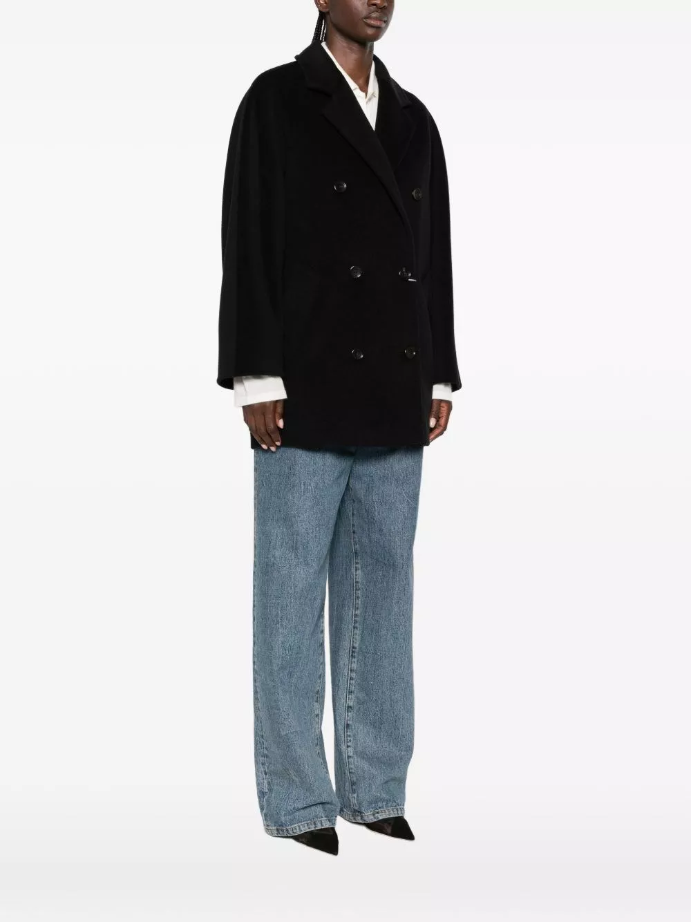 Max Mara Cappotto corto in lana e cashmere, view 2