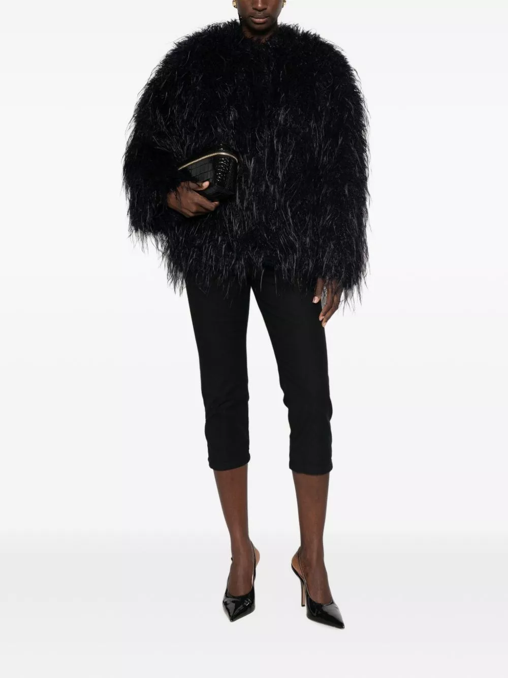 Forte_Forte Giacca blouson in Ecofur, view 2