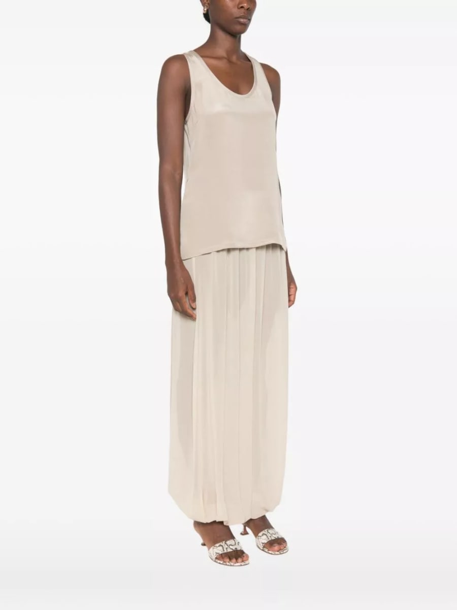Max Mara Top in seta, view 3