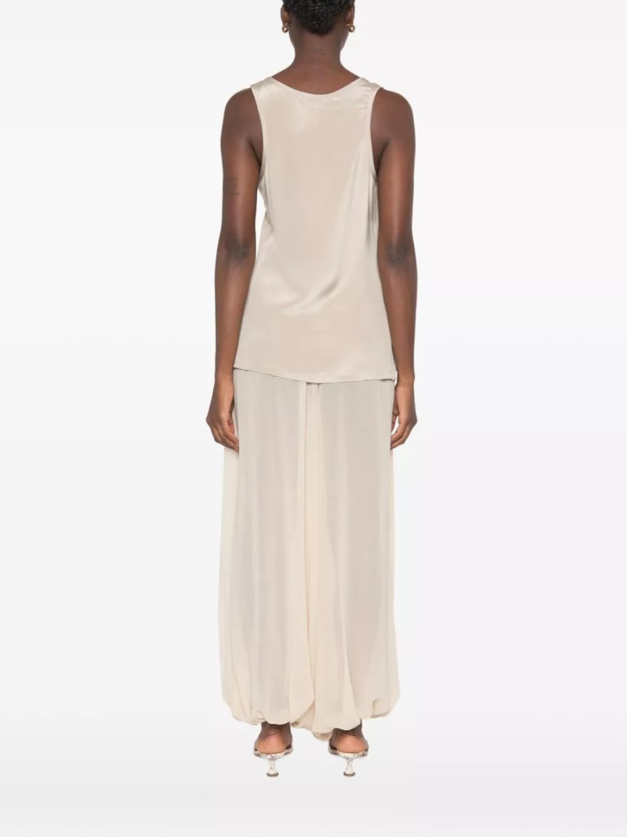Max Mara Top in seta, view 5