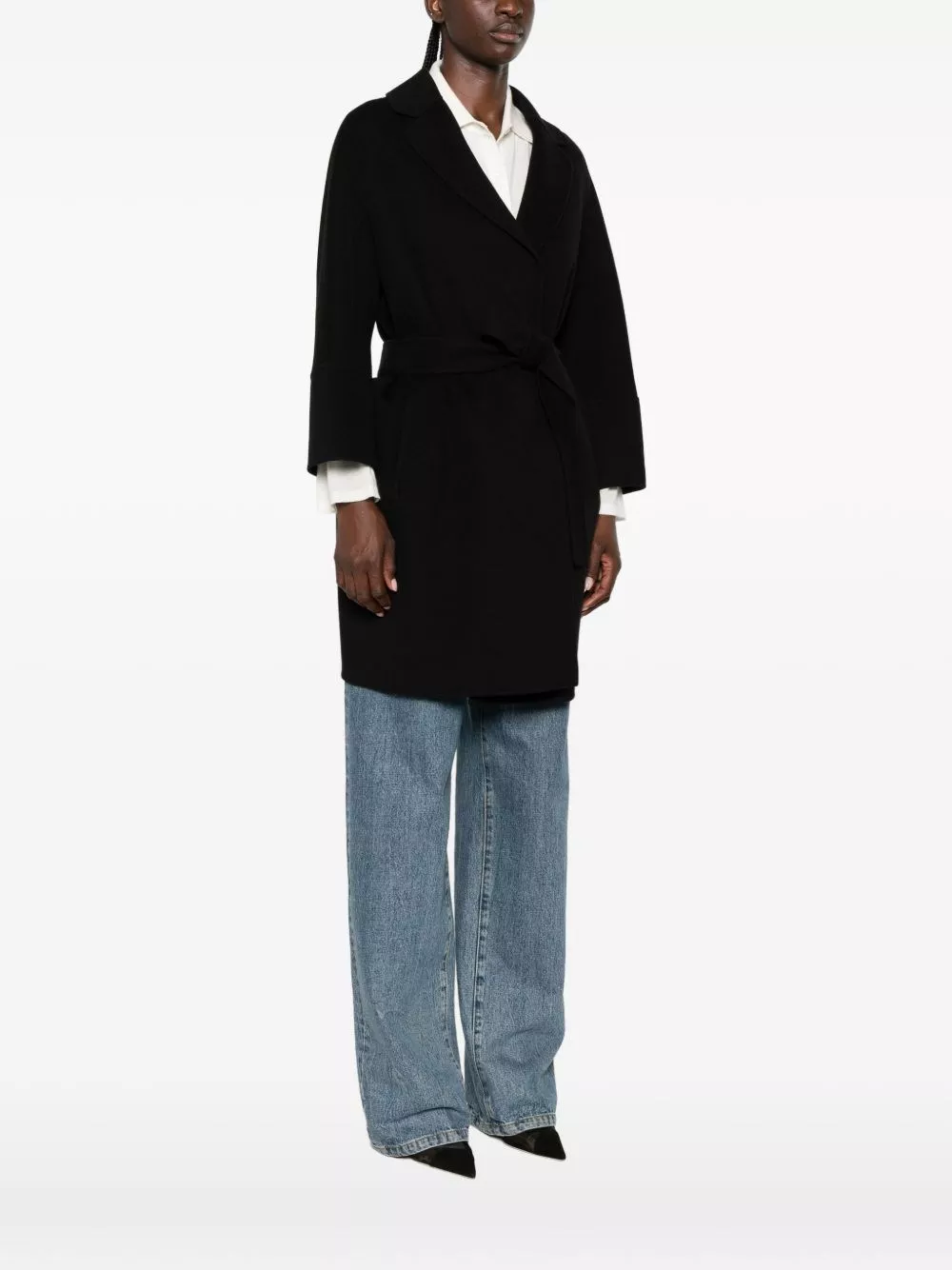 'S Max Mara Cappotto midi in lana, view 2