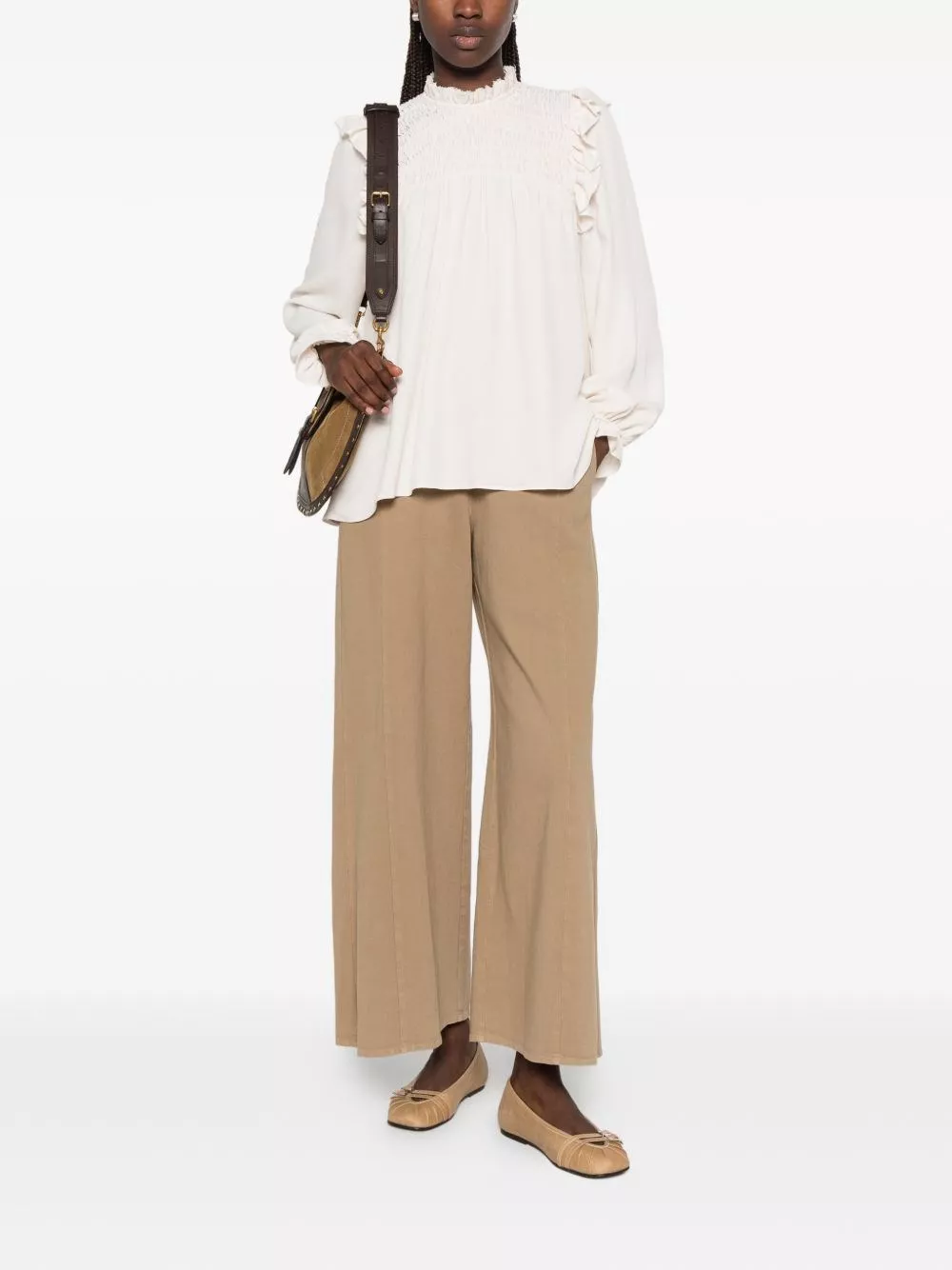 Forte_Forte Blusa in misto seta, view 2