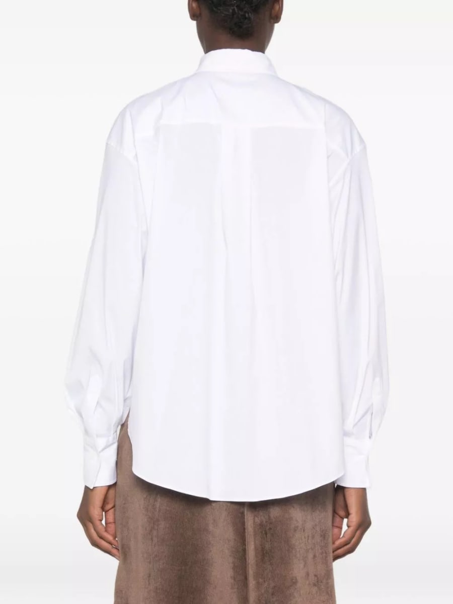 Brunello Cucinelli Camicia di cotone, view 3