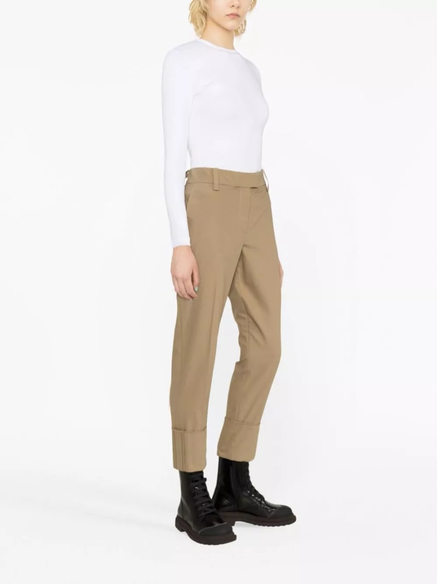 Brunello Cucinelli T-shirt in cotone, view 4
