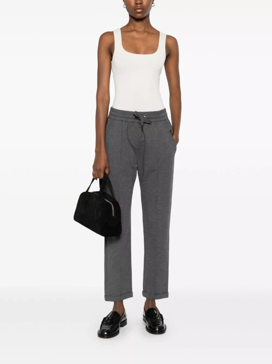 Brunello Cucinelli Pantaloni in cotone, view 2