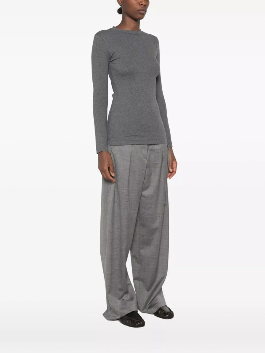 Brunello Cucinelli T-shirt in cotone, view 3