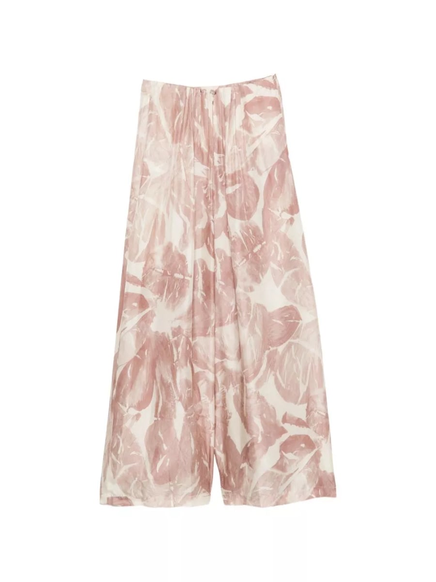 Alysi Jumpsuit lungo in seta, view 2