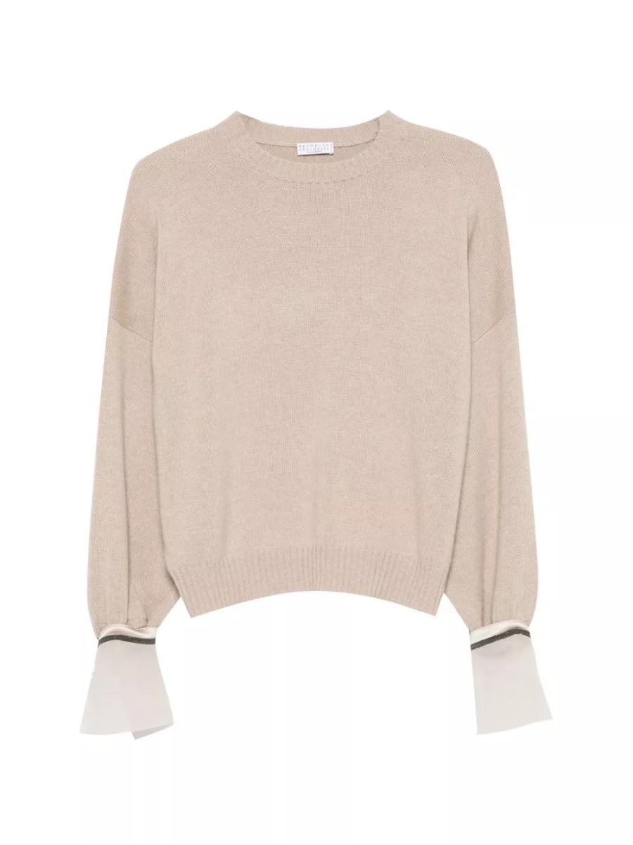 Brunello Cucinelli Maglione girocollo in cashmere